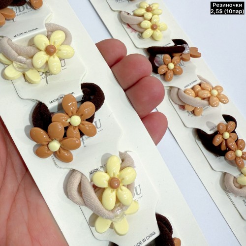 Дитячі резинки 10402 (Ціна за 10пар)